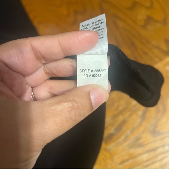 The Territory Ahead Pima Cotton Mini Short Sleeve Dress in Black Sz M Comfort - Picture 9 of 14